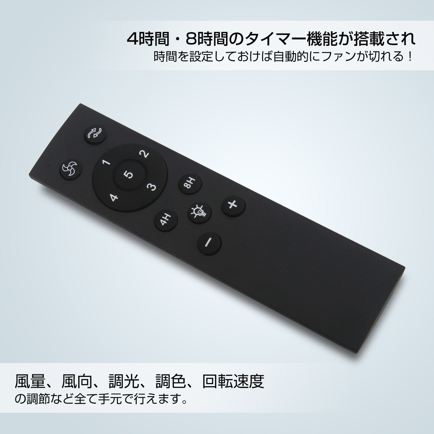 Parrot Uncle シーリングファンライト 照明器具 ファン 天井照明 シーリングライト リモコン付き インテリア 電気 LEDチップ内蔵 4ブレードスタイル DCモータ 調光・調色 おしゃれ (ブラック)